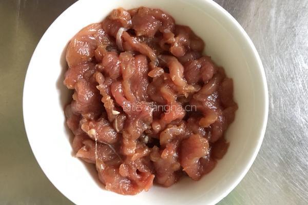 春笋炒肉的做法图解4
