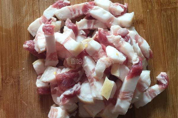 胡萝卜红烧肉的做法图解1