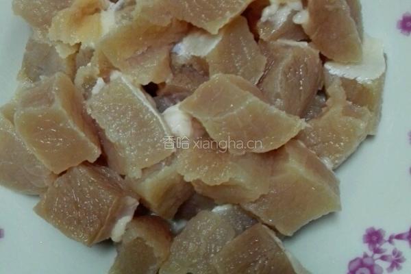 五香孜然牙签肉的做法图解2