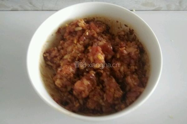 苜蓿猪肉饺子馅的做法图解3