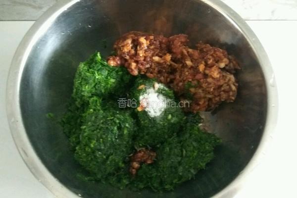 苜蓿猪肉饺子馅的做法图解6