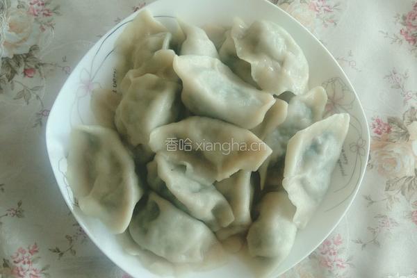 饺子……苜蓿猪肉馅的做法图解15