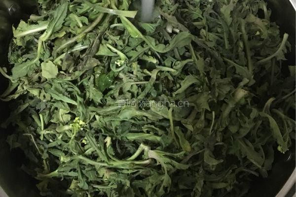 荠菜的做法图解4