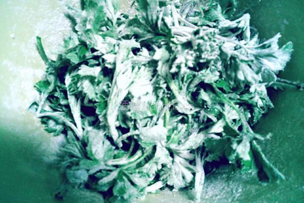 蒸艾叶的做法图解4