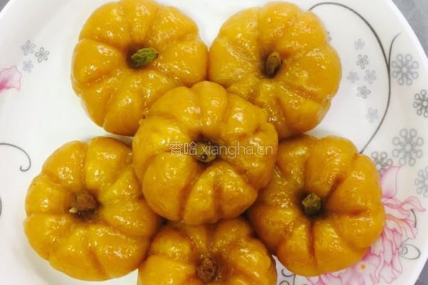 蒸南瓜饼的做法图解1