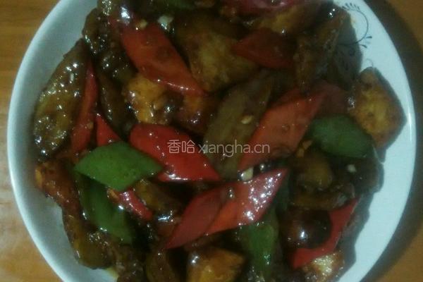 彩椒土豆烩茄子