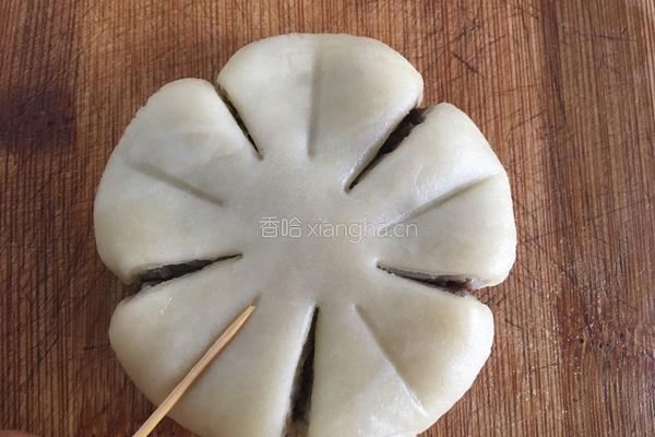 豆沙梅花酥的做法图解15