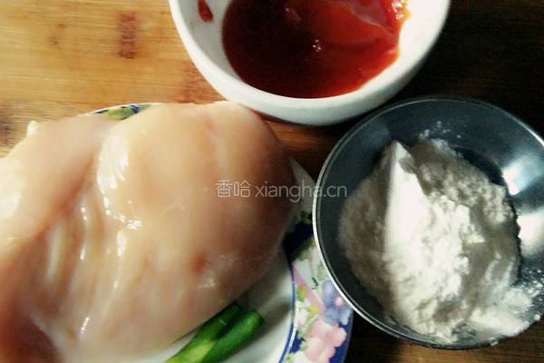 茄汁鸡柳的做法图解1