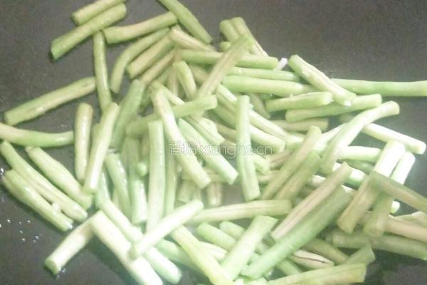 素炒豆角的做法图解5