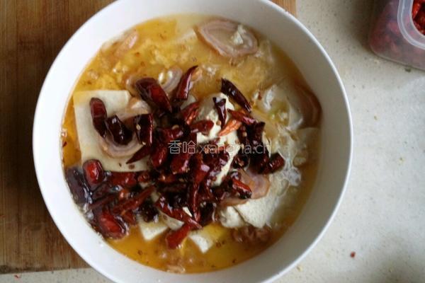 辣豆腐大肠的做法图解6