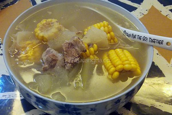 冬瓜玉米排骨汤