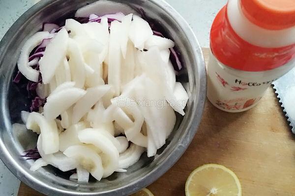柠檬果树沙拉的做法图解3