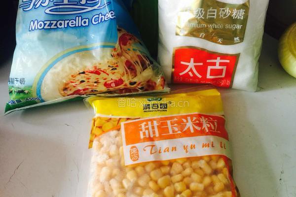 芝士焗玉米粒的做法图解1