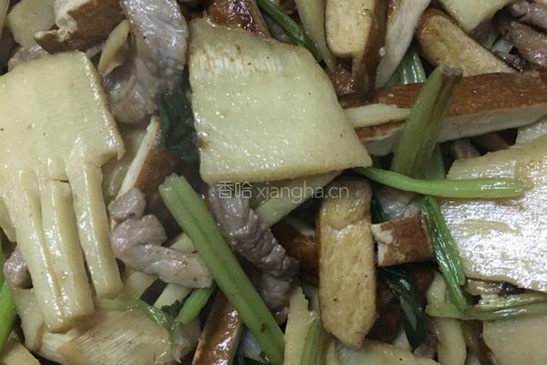 炒豆干的做法图解6