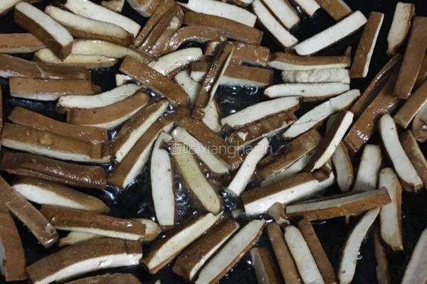 炒豆干的做法图解5