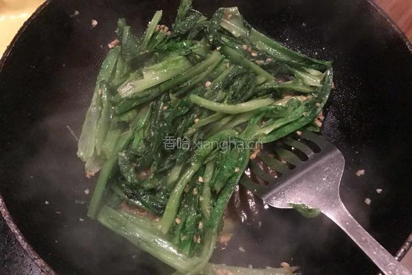 蒜蓉油麦菜的做法图解7