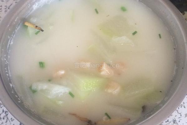 干贝冬瓜汤的做法图解4