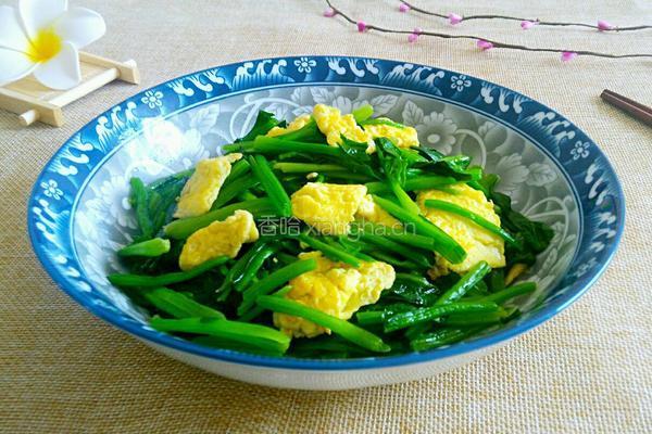 菠菜炒鸡蛋的做法图解10