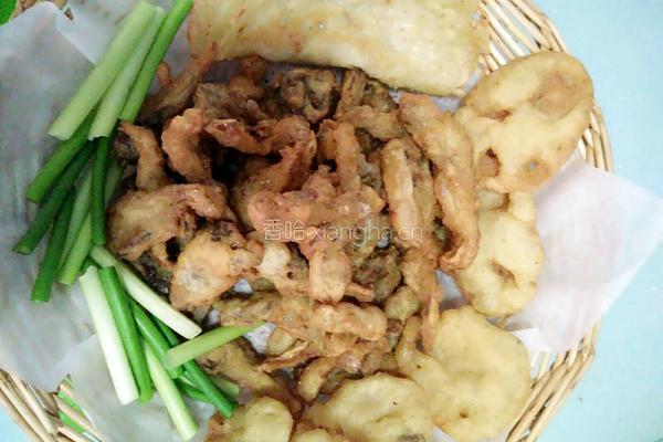 孜然素鸡（炸平菇）