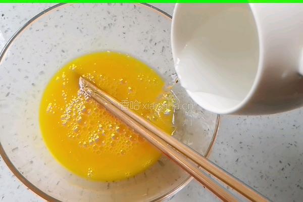 野蒜涨蛋的做法图解4