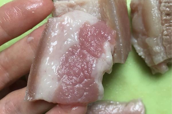 爆炒五花肉片的做法图解2
