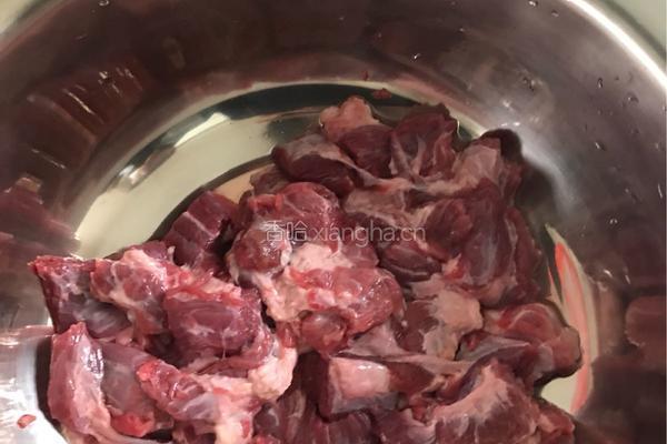 西红柿萝卜炖牛腩的做法图解1