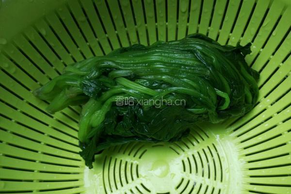 蚝油小酱拌菠菜的做法图解6