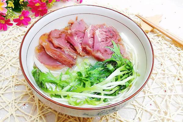 苦菊牛肉面的做法图解9