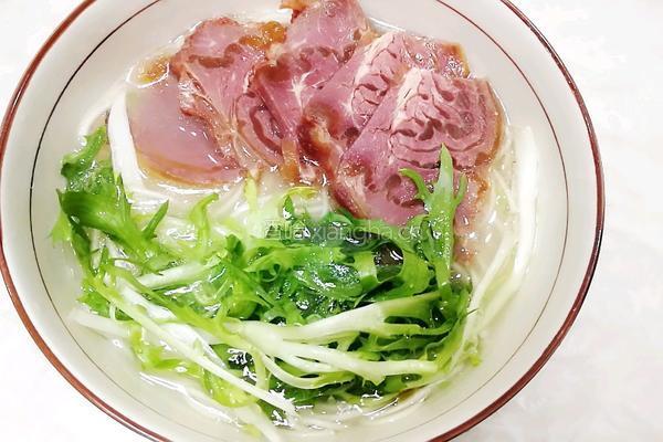 苦菊牛肉面的做法图解8