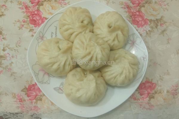 包子……苜蓿鸡蛋粉丝馅的做法图解20