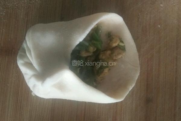 包子……苜蓿鸡蛋粉丝馅的做法图解15