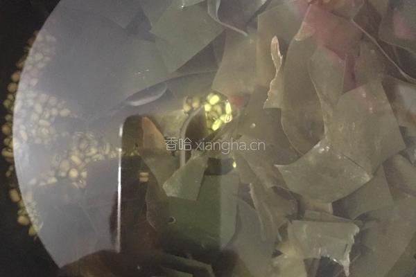 绿豆海带汤的做法图解4