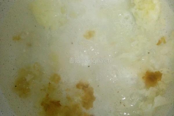 桃胶银耳皂角米雪燕羹的做法图解4