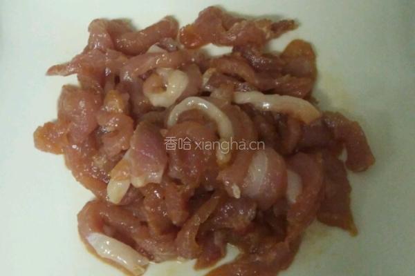 苦瓜炒肉的做法图解2