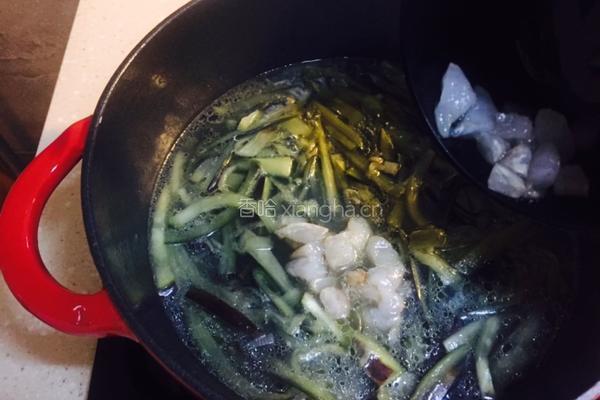 茄丝虾仁汤的做法图解13