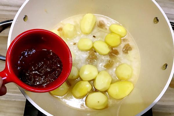 酸梅烧小土豆的做法图解10