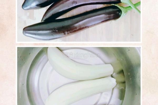 油焖茄子的做法图解1