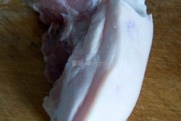 冷切蒜泥五花肉的做法图解1