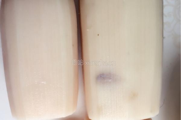 黑糖红枣糯米藕的做法图解3