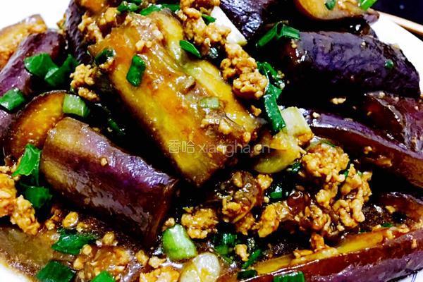 葱香肉沫焖茄子（少油版）的做法图解15