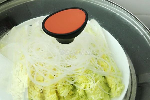 蒜蓉粉丝娃娃菜的做法图解5