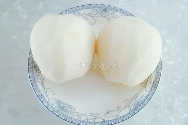 冰糖雪梨的做法图解4