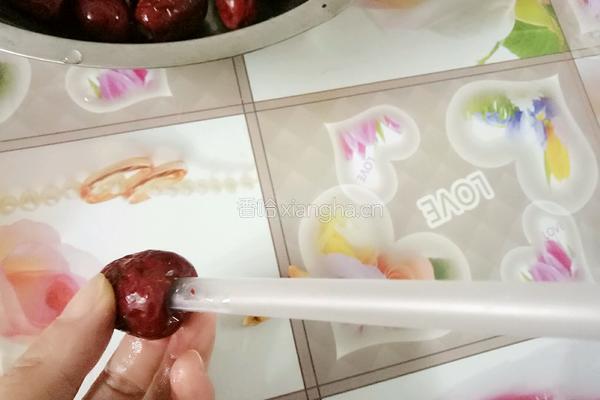 心太软(糯米红枣）的做法图解4