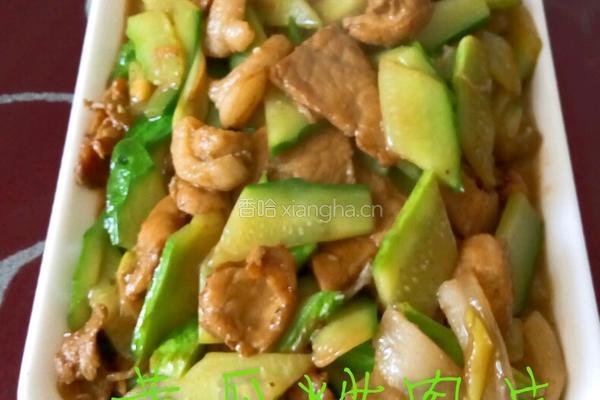 黄瓜炒肉片的做法图解12