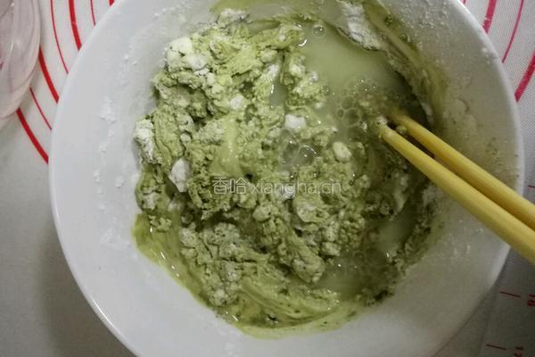春日花花糯米糍（抹茶巧克力）的做法图解2