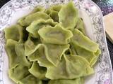 菠菜饺子（素馅）的做法[图]