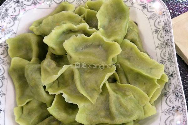 菠菜饺子（素馅）的做法图解7