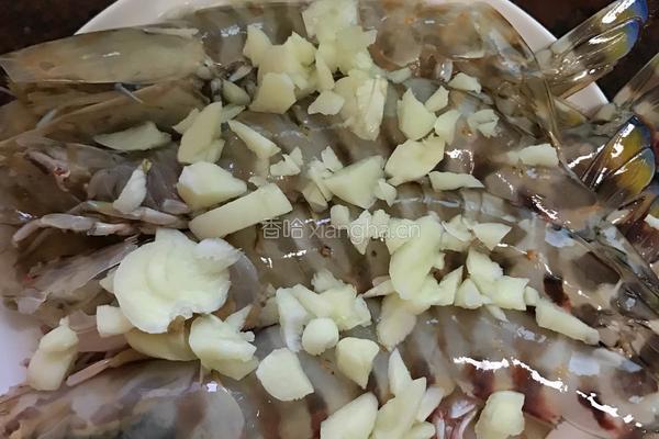 清蒸花虾的做法图解3