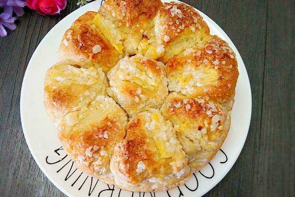 菠萝酥粒包的做法图解10