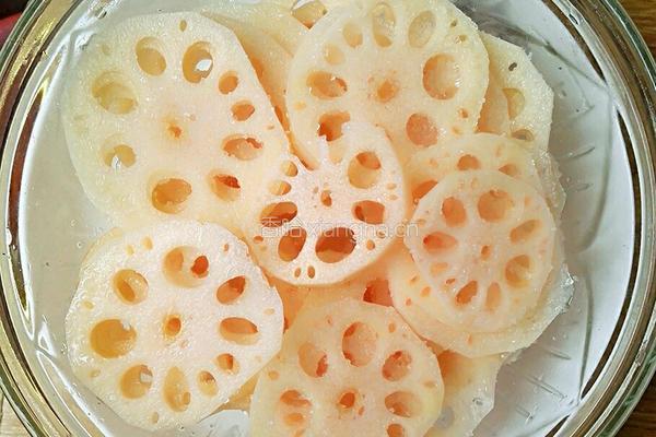 腌柠檬藕片的做法图解4